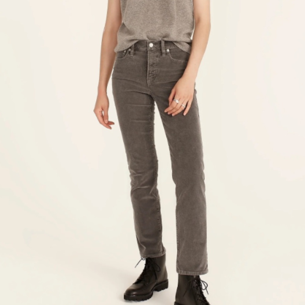 J. Crew Vintage Slim Straight Leg Corduroy Pants